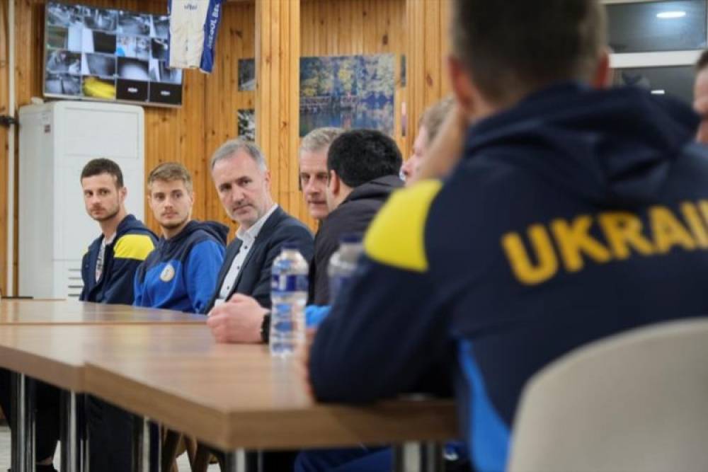 Ülkelerine dönemeyen Ukrayna Milli Takımı Bursa İnegöl’de misafir ediliyor