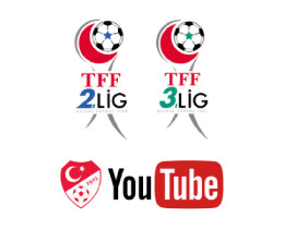 2. ve 3.Lig maçları TFF You Tube kanalından 