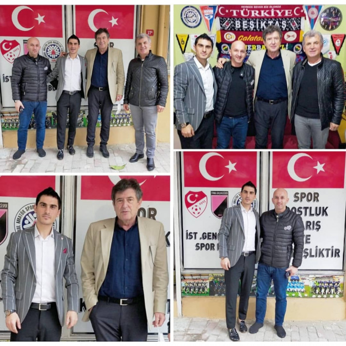 İstanbul Gençlergücü Spor Camiasına Duayen hocalardan ziyaret